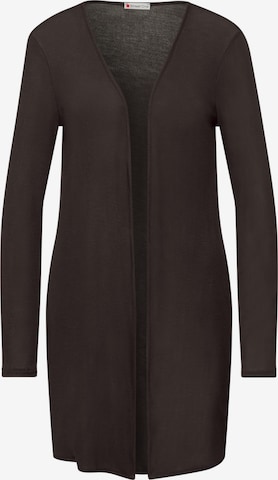STREET ONE Strickjacke in Braun: Vorderseite