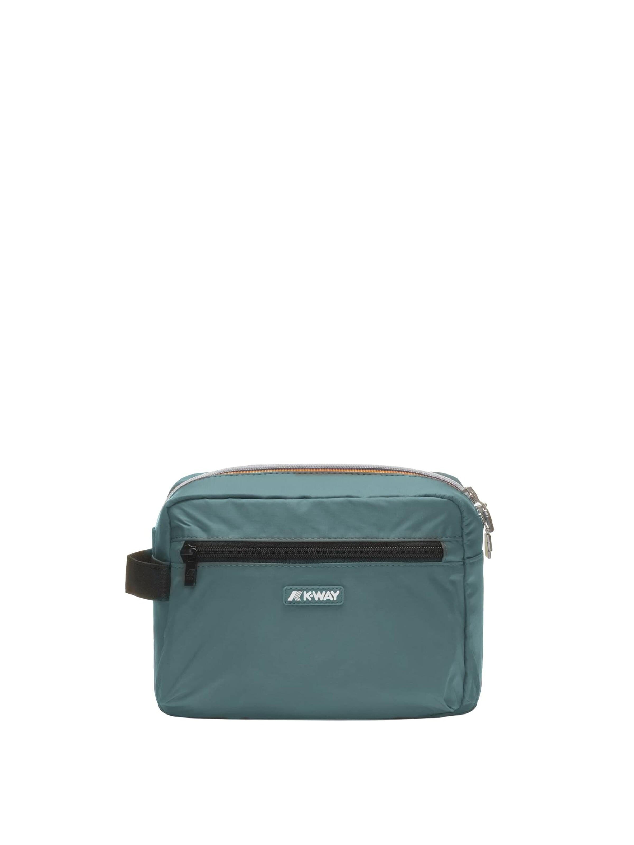 K-Way - Bolso de mano 'K-WAY DEMU BEAUTY CASE BEAUTY' en verde: frente