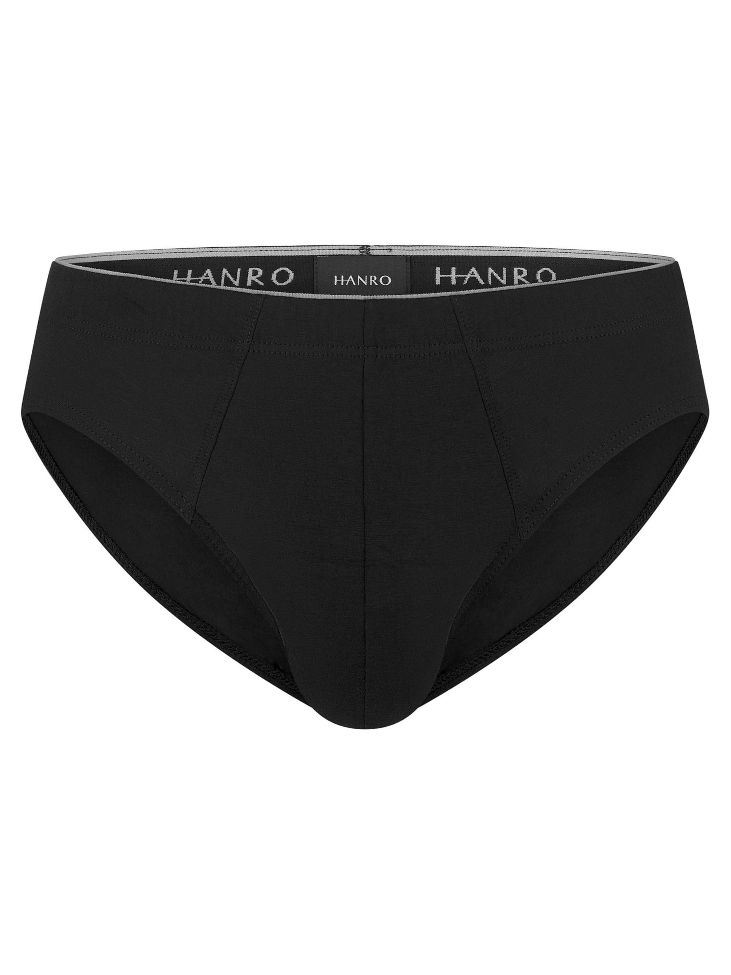 Hanro Panty 'Cotton Superior' in Black: front