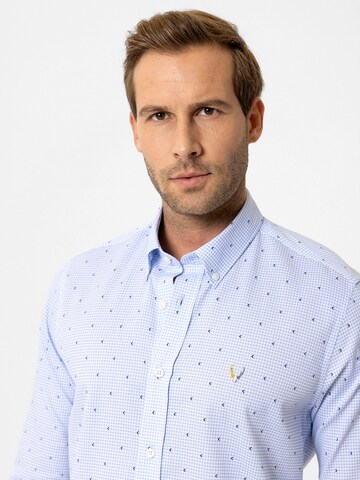 By Diess Collection Regular Fit Hemd in Blau