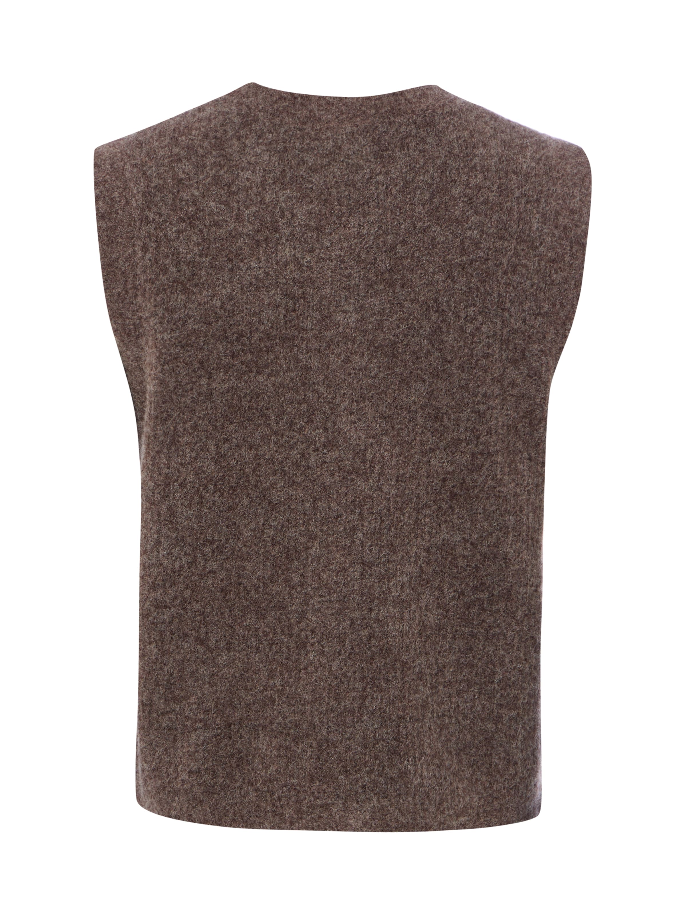 Marie Lund Knit cardigan in Brown