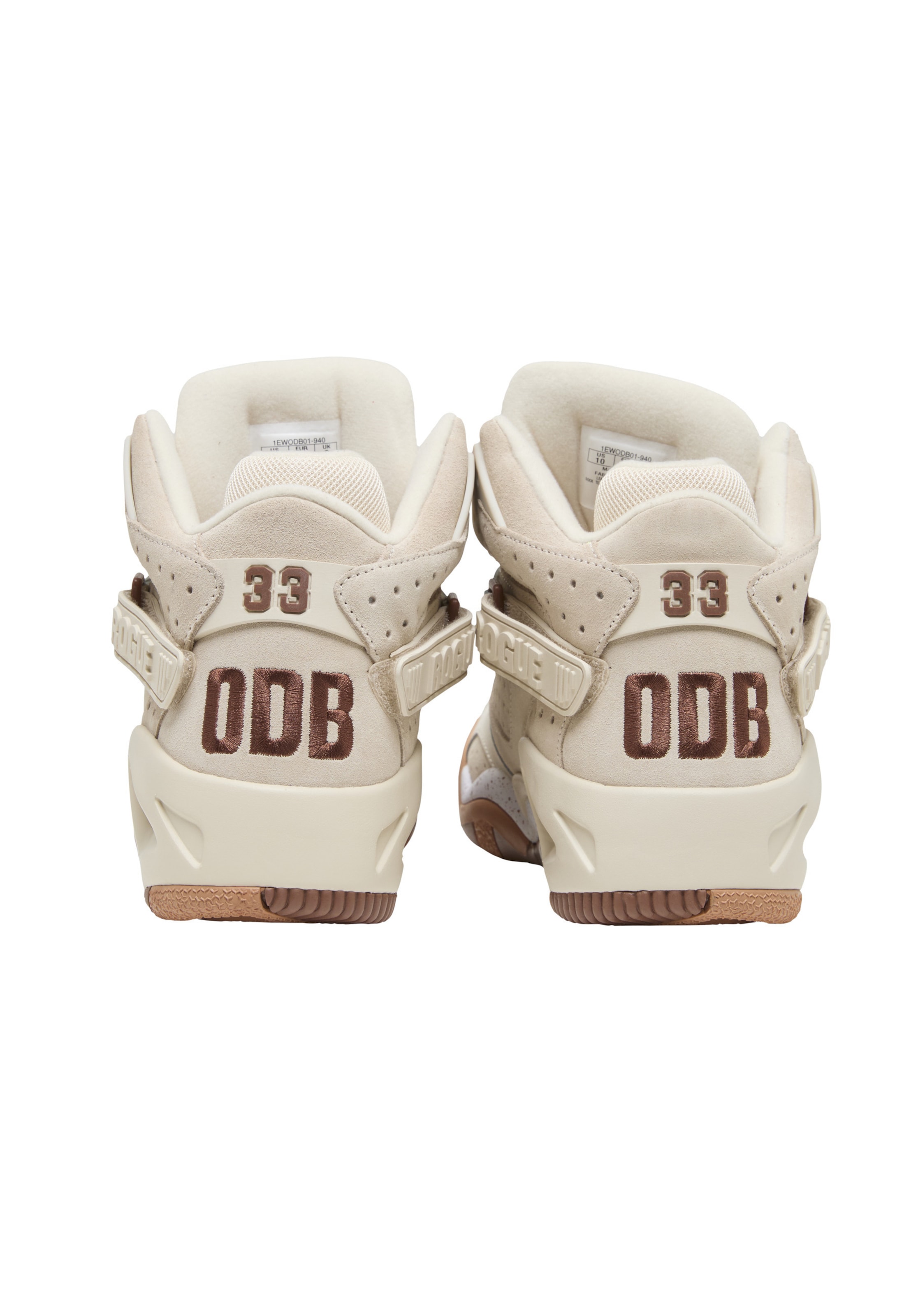 Baskets hautes 'Ewing x Odb Rogue' Ewing en beige
