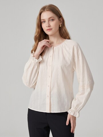 LapaPlus Blouse 'Women Cotton Tops' in Oranje