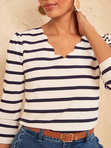 love & roses - Camiseta en beige