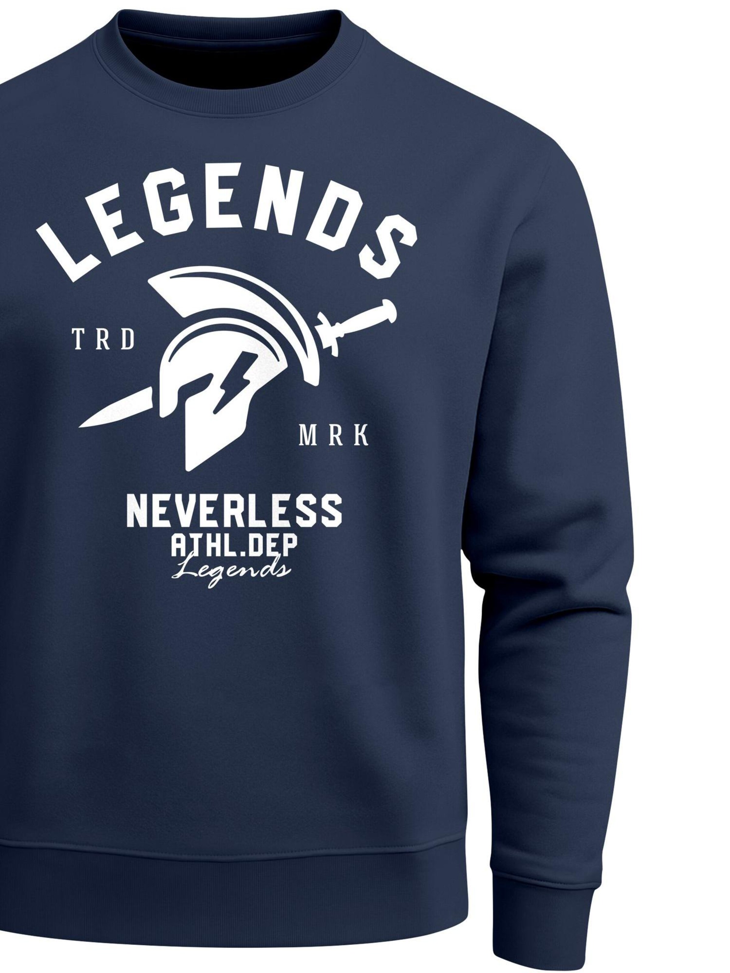 Neverless Sweatshirt 'Legends' in Blue
