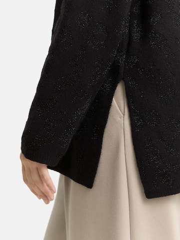 TOM TAILOR Pullover in Schwarz