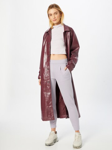 ICHI - Skinny Pantalón en lila