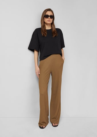 s.Oliver Wide leg Broek in Bruin