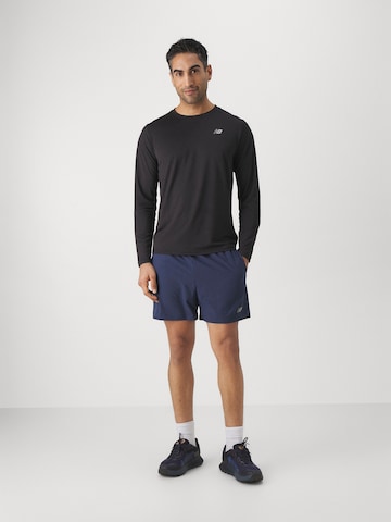 Loosefit Pantalon de sport new balance en bleu