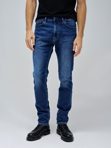 Salsa Jeans Slimfit Jeans in Blauw: voorkant