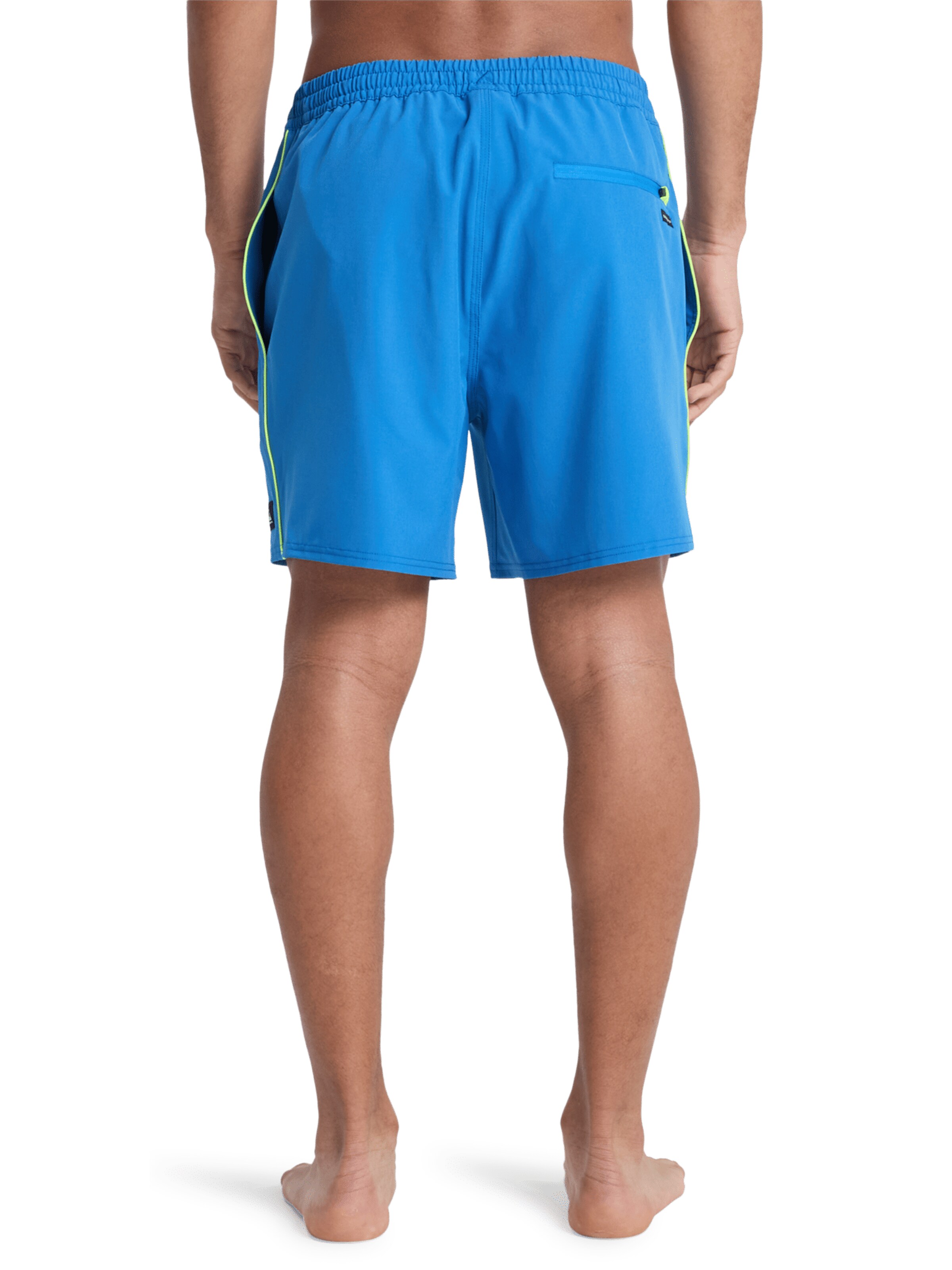 QUIKSILVER Badeshorts 'Stretch Piped Volley 16' in Blau