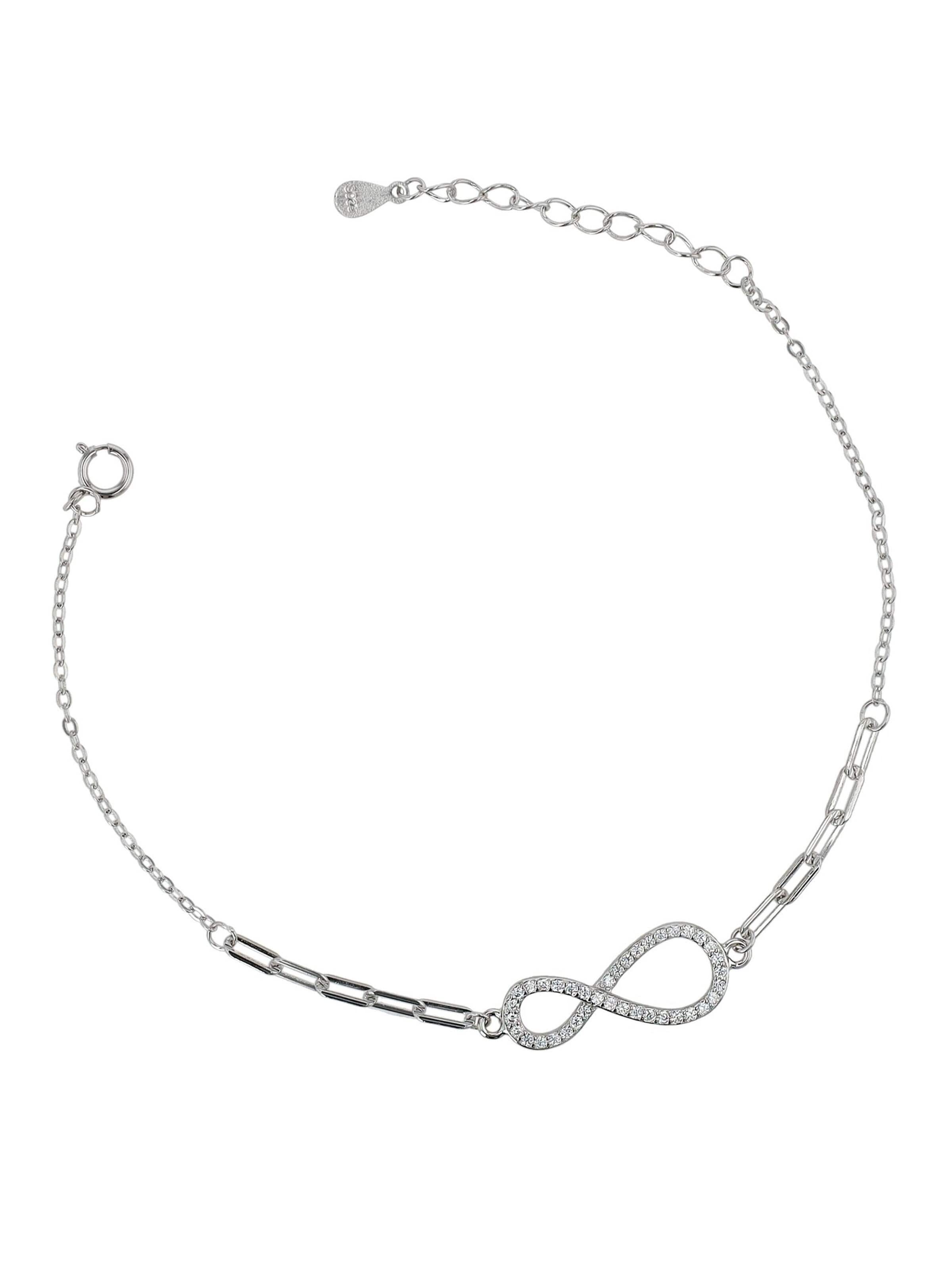 Akzent Bracelet 'Nova' in Silver: front