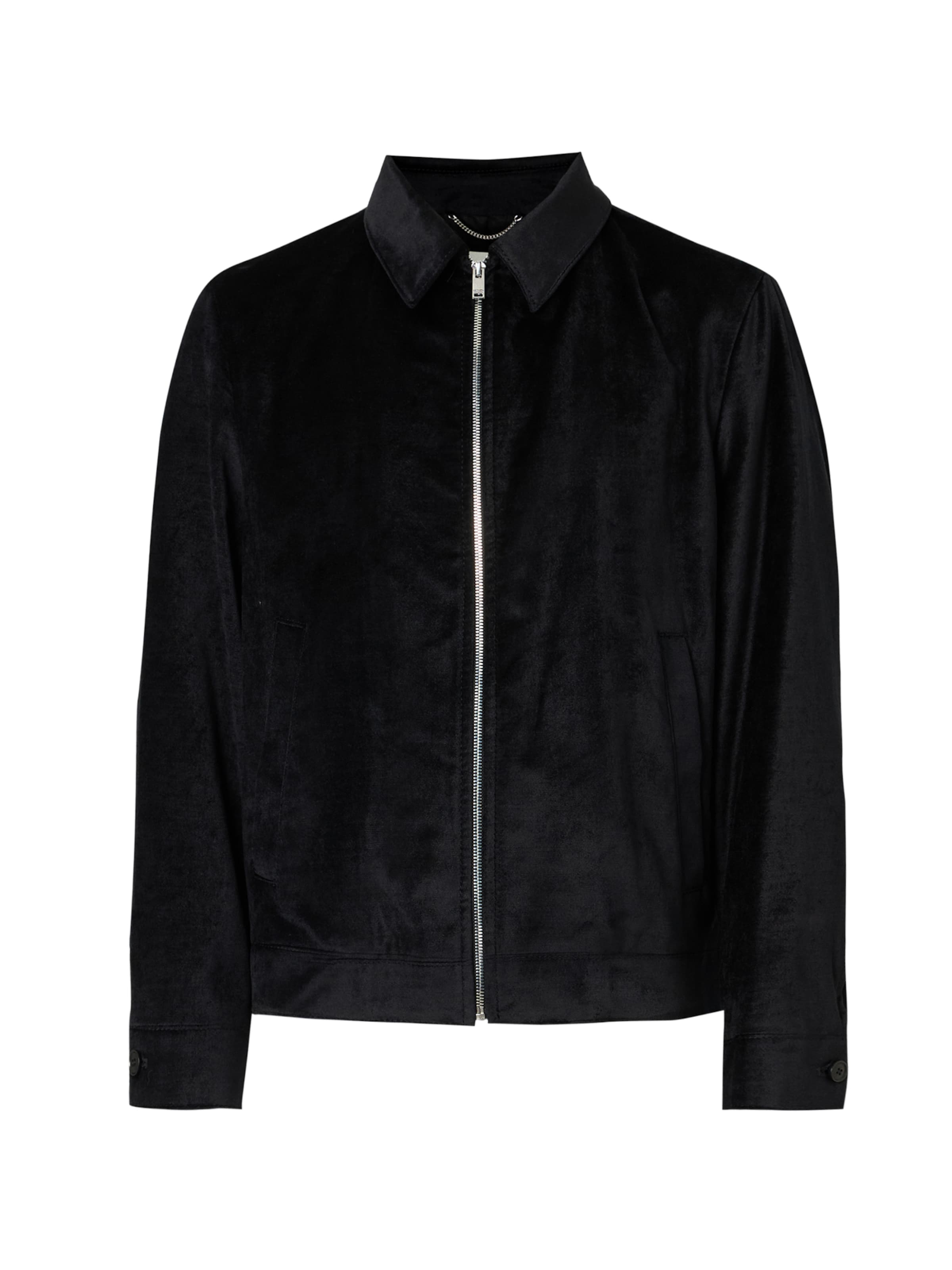 DRYKORN Tussenjas 'RIKKA_2' in Zwart: voorkant