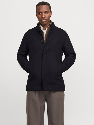 Manteau mi-saison 'JWHDUANE' JACK & JONES en noir : devant