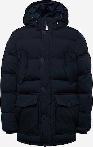 Parka d’hiver 'ESSENTIAL ROCKIE' TOMMY HILFIGER en bleu : devant