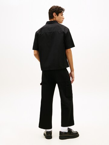 Tommy Jeans Comfort Fit Πουκάμισο σε μαύρο