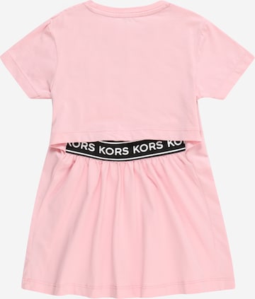 Robe Michael Kors Kids en rose