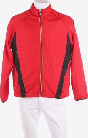 JAMES & NICHOLSON Trainingsjacke XL in Rot: predná strana