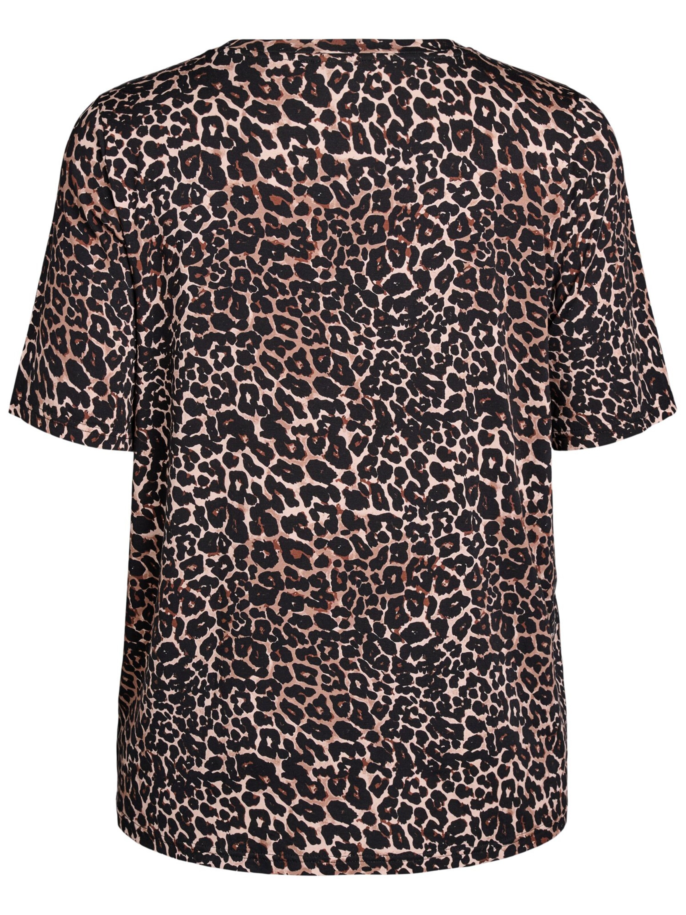 brūns Zizzi T-Krekls