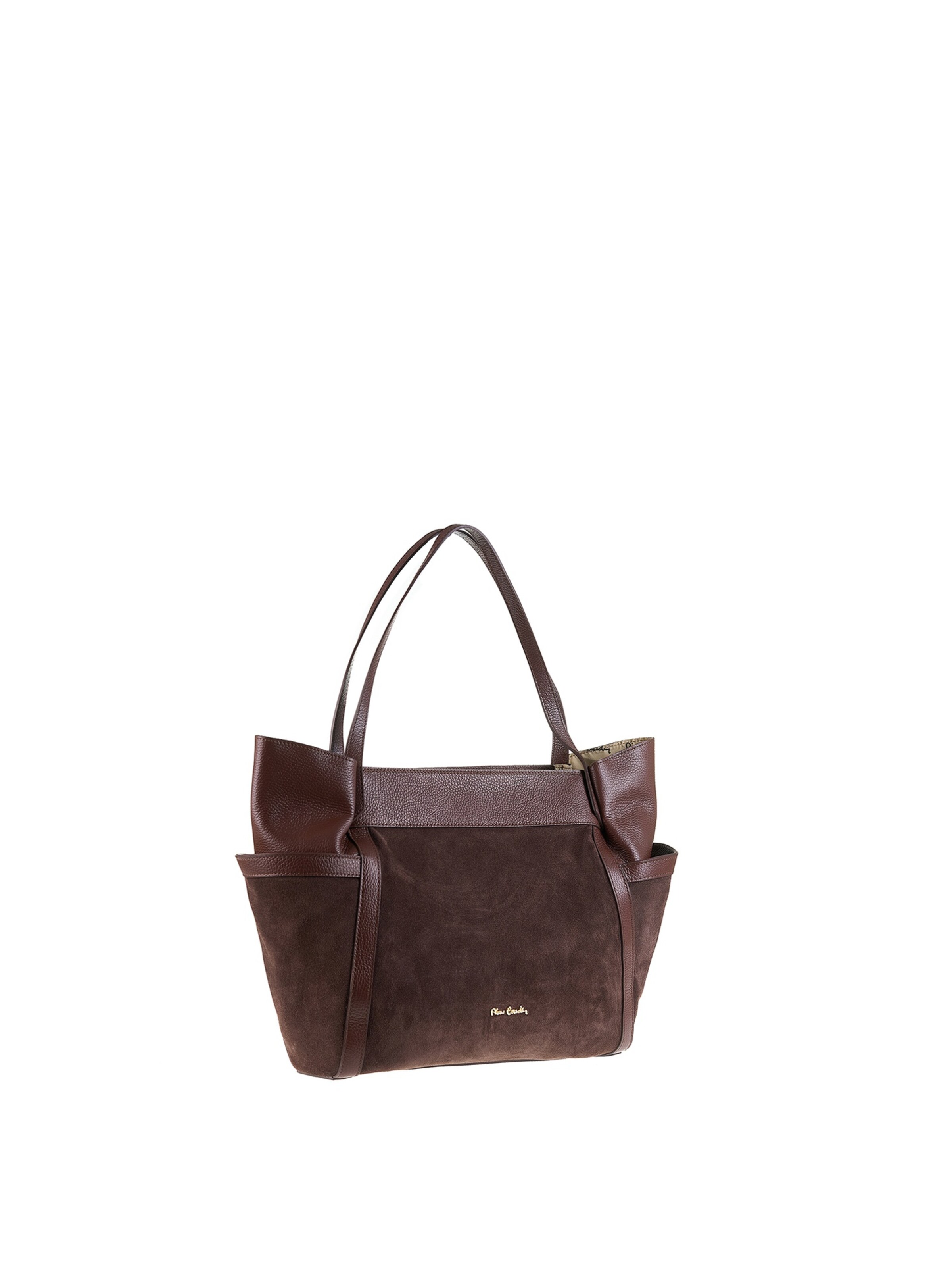 Borsa a spalla 'Sereia' di PIERRE CARDIN in marrone: frontale