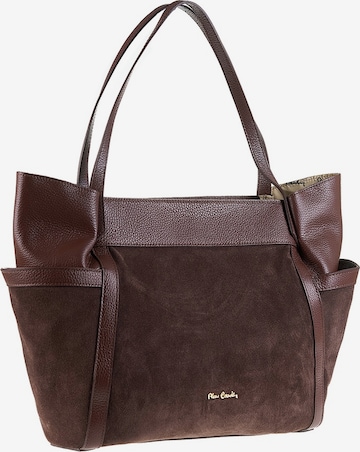 Borsa a spalla 'Sereia' di PIERRE CARDIN in marrone: frontale