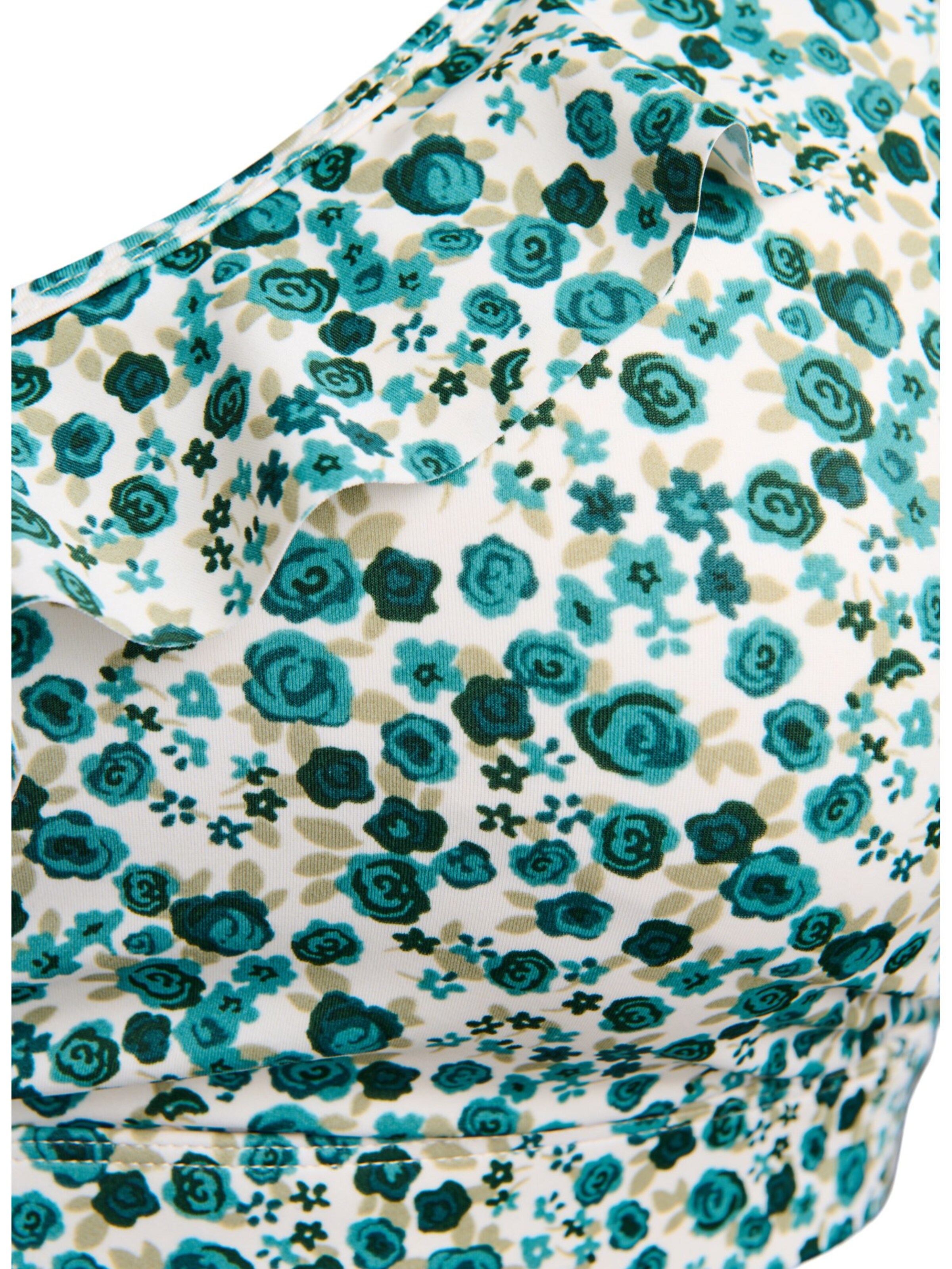 Swim by Zizzi Push-up Τοπ μπικίνι 'Katrin' σε μπλε