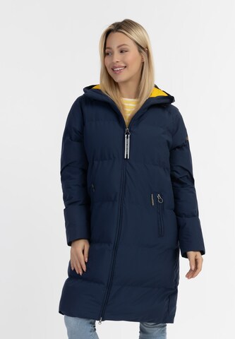 Schmuddelwedda Raincoat 'Immy' in Blue: front