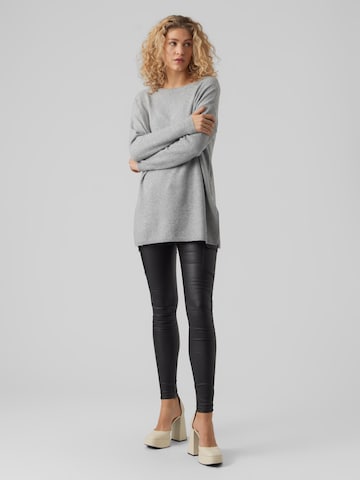 VERO MODA Sweater 'Brilliant' in Grey