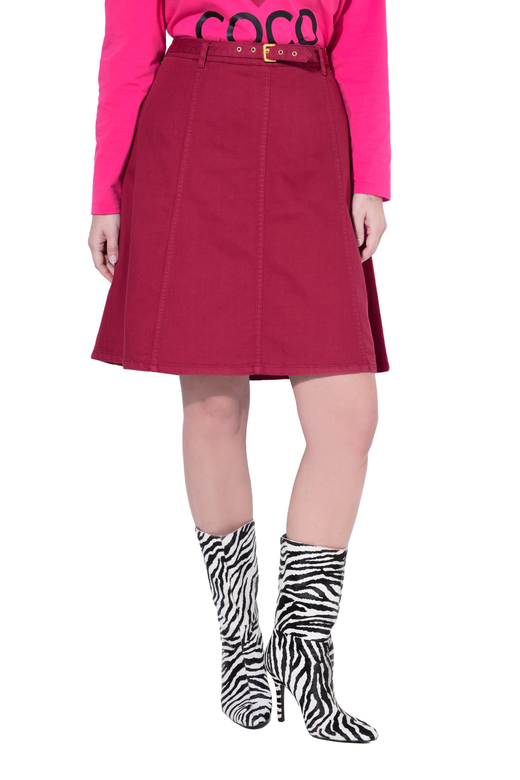 MIAMODA Rock in Rot: Vorderseite