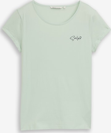 TOM TAILOR DENIM Shirt in Groen: voorkant