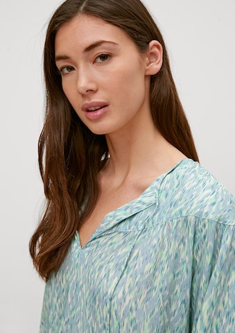 comma casual identity Bluse in Blau