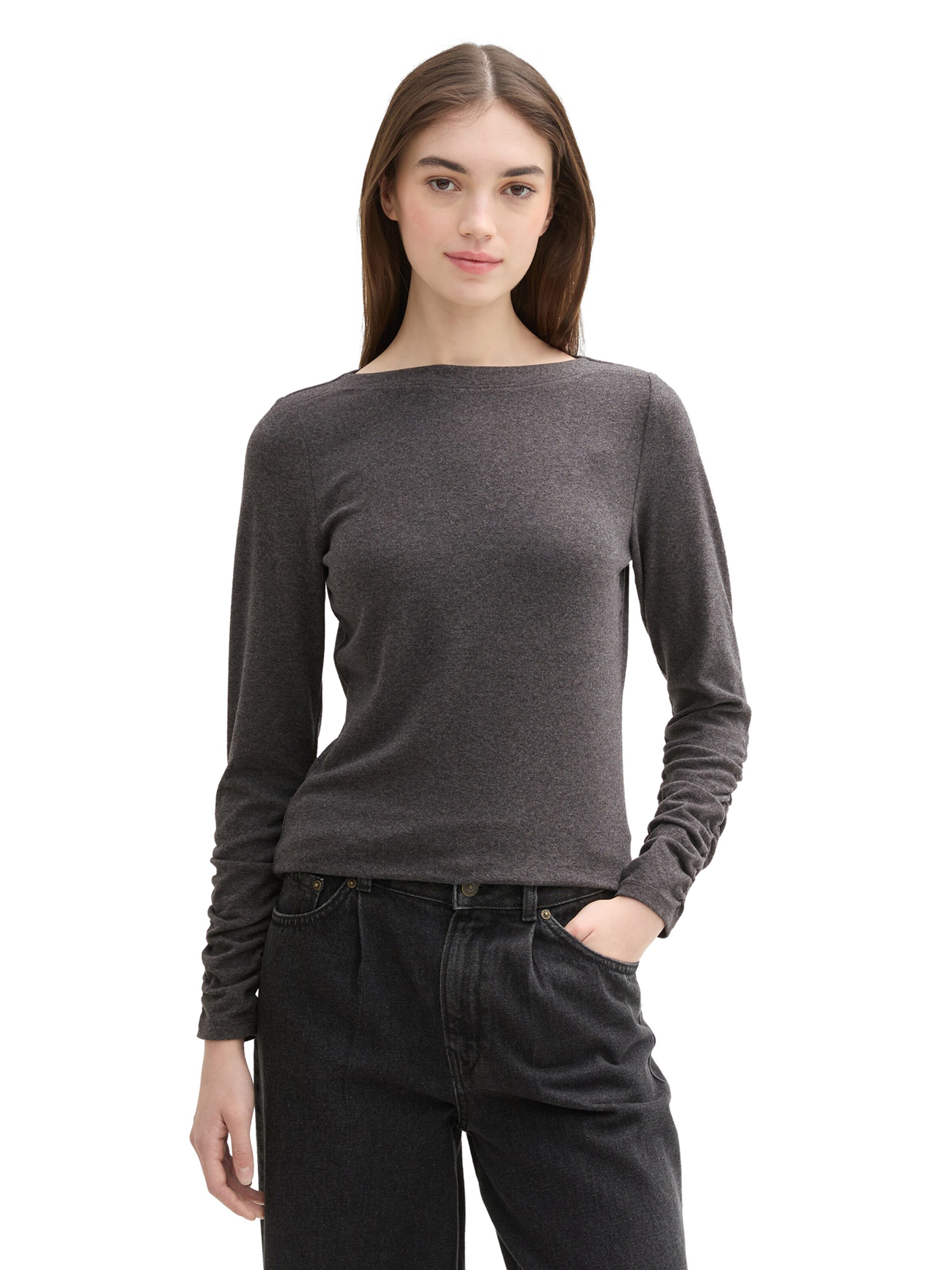 TOM TAILOR DENIM Shirts i grå: forside