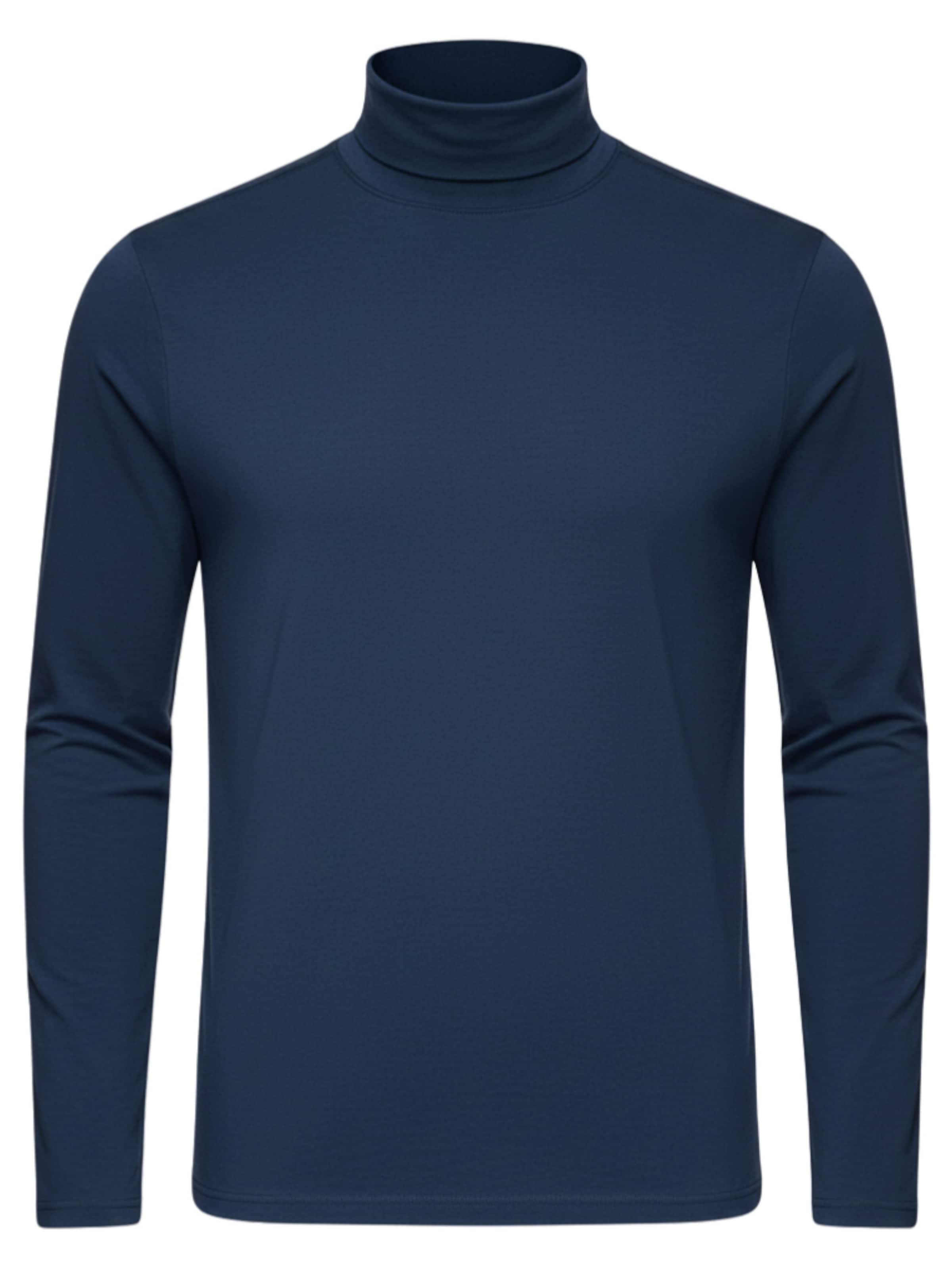 Ombre Shirt '0130' in Blauw: voorkant