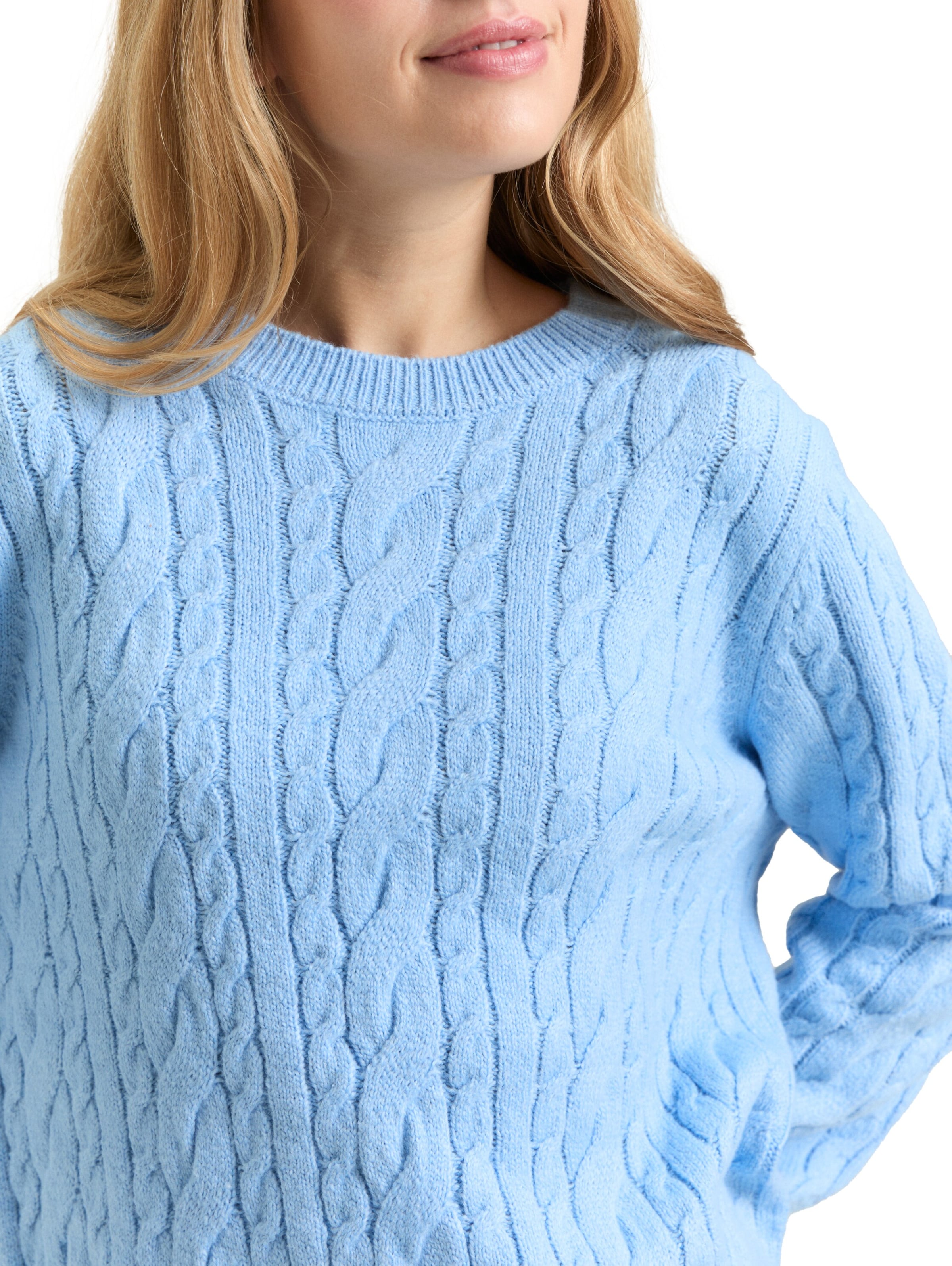 TOM TAILOR Πουλόβερ σε μπλε