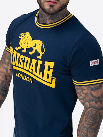 LONSDALE Shirt 'Lees' in Blue
