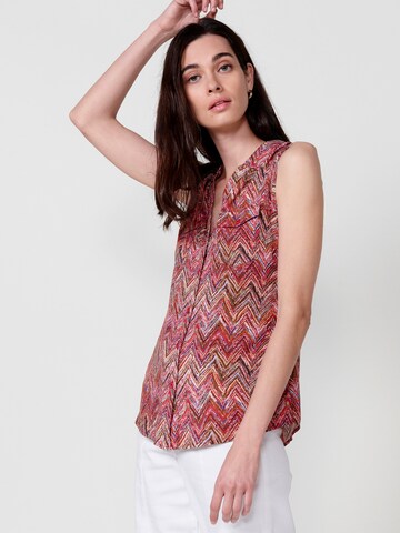 KOROSHI Blouse in Red