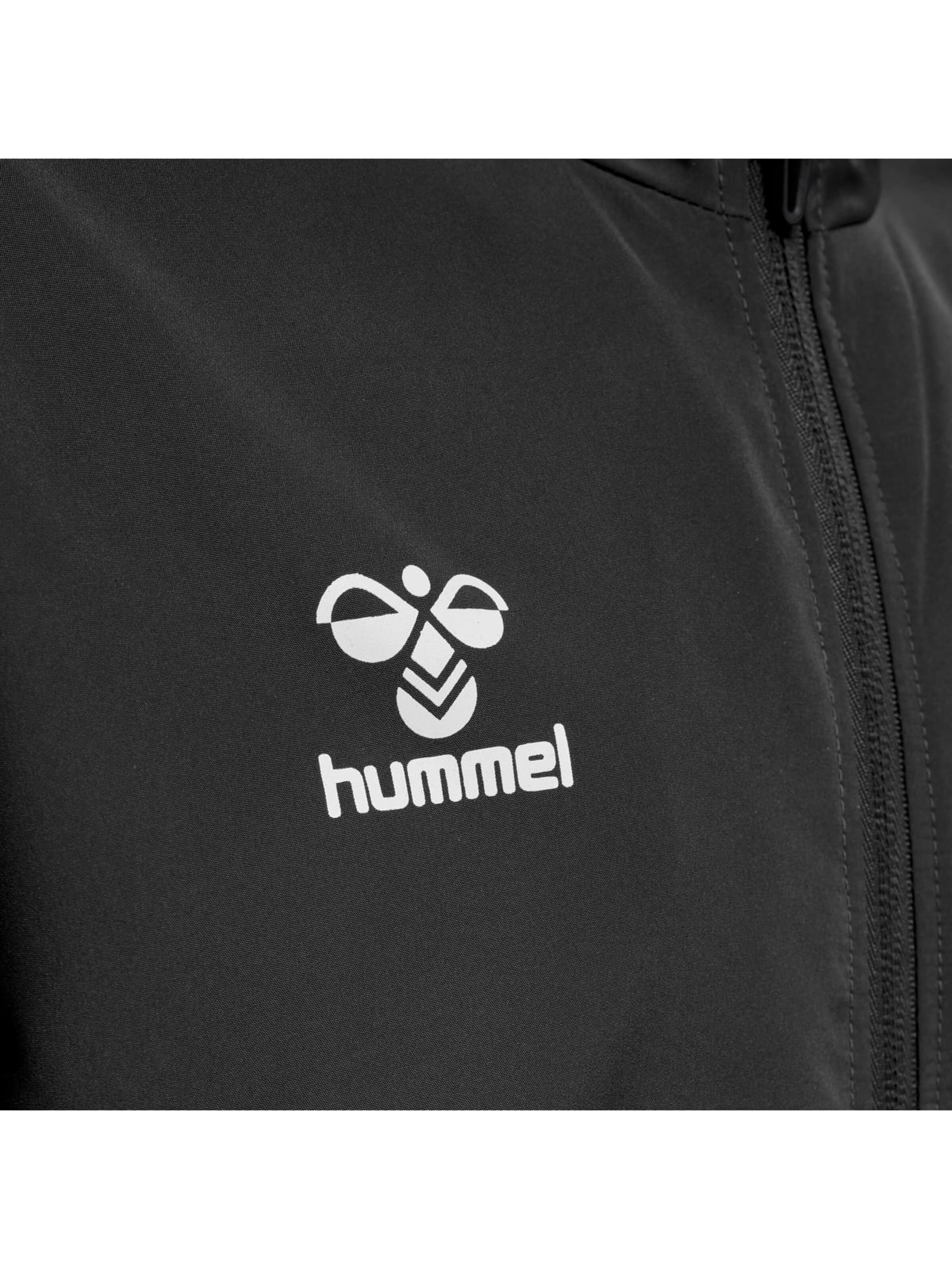 Veste de sport 'hmlCORE XK MICRO ZIP JACKET KIDS' Hummel en noir