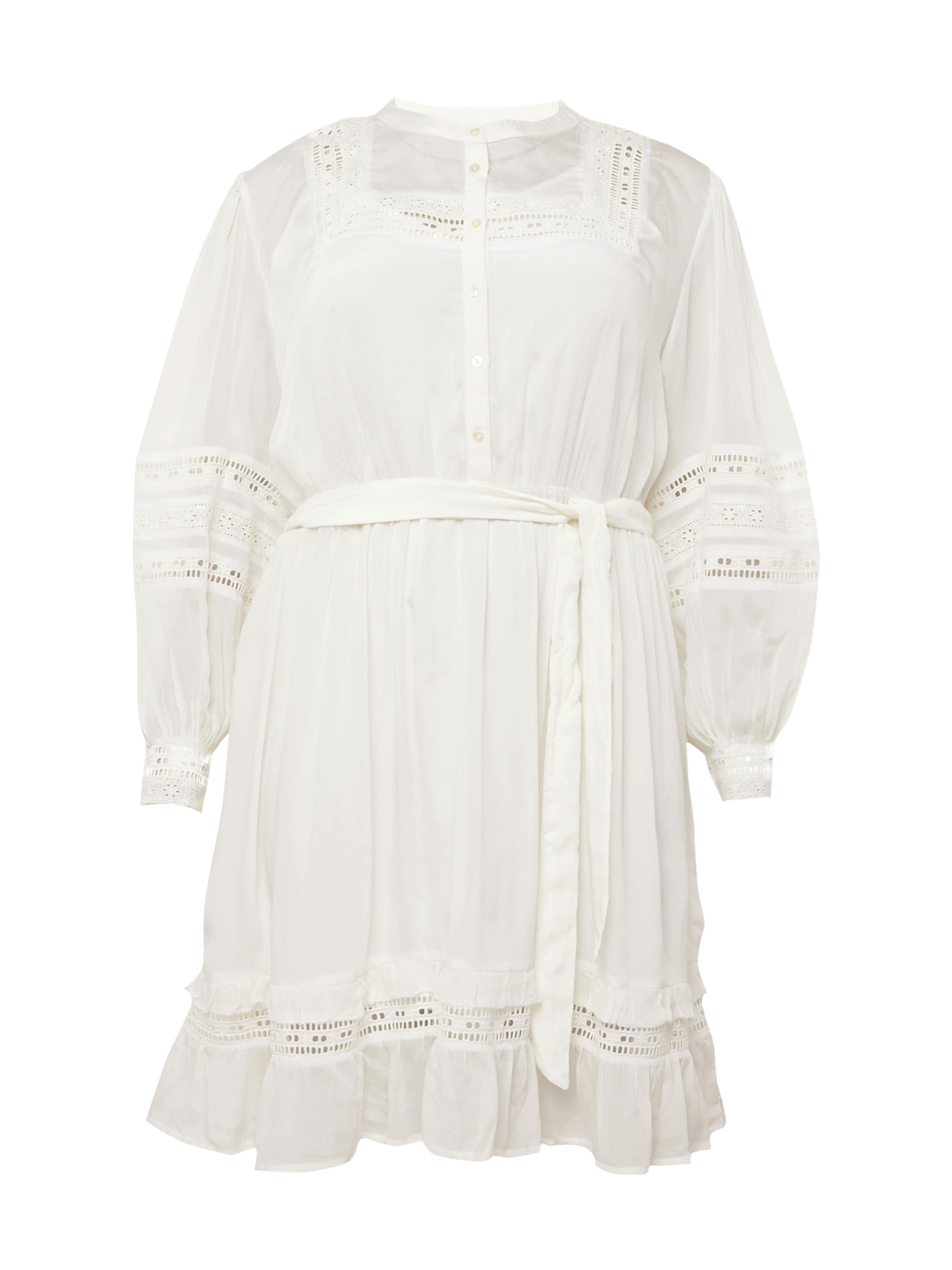 Guido Maria Kretschmer Curvy Μπλουζοφόρεμα 'Letizia' σε λευκό, Άποψη προϊόντος