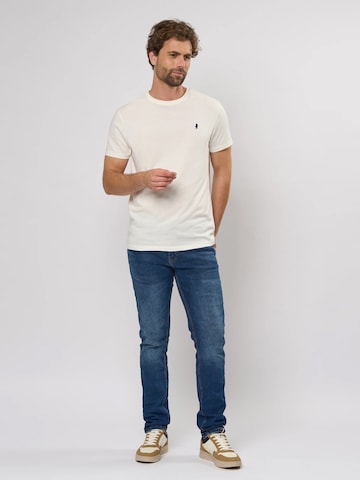 MCS Regular fit Shirt 'Texas' in Wit