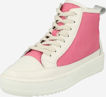 GERRY WEBER Sneakers hoog 'Emilia' in Wit: voorkant