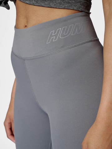 Hummel Skinny Sportbroek 'Fundamental' in Grijs