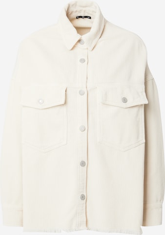 LTB Prehodna jakna 'Mesebe' | bela barva: sprednja stran