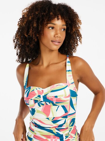 PROTEST Tankini top 'MIXLusci' in Pink
