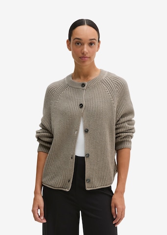 Marc O'Polo Strickjacke in Grau: Vorderseite