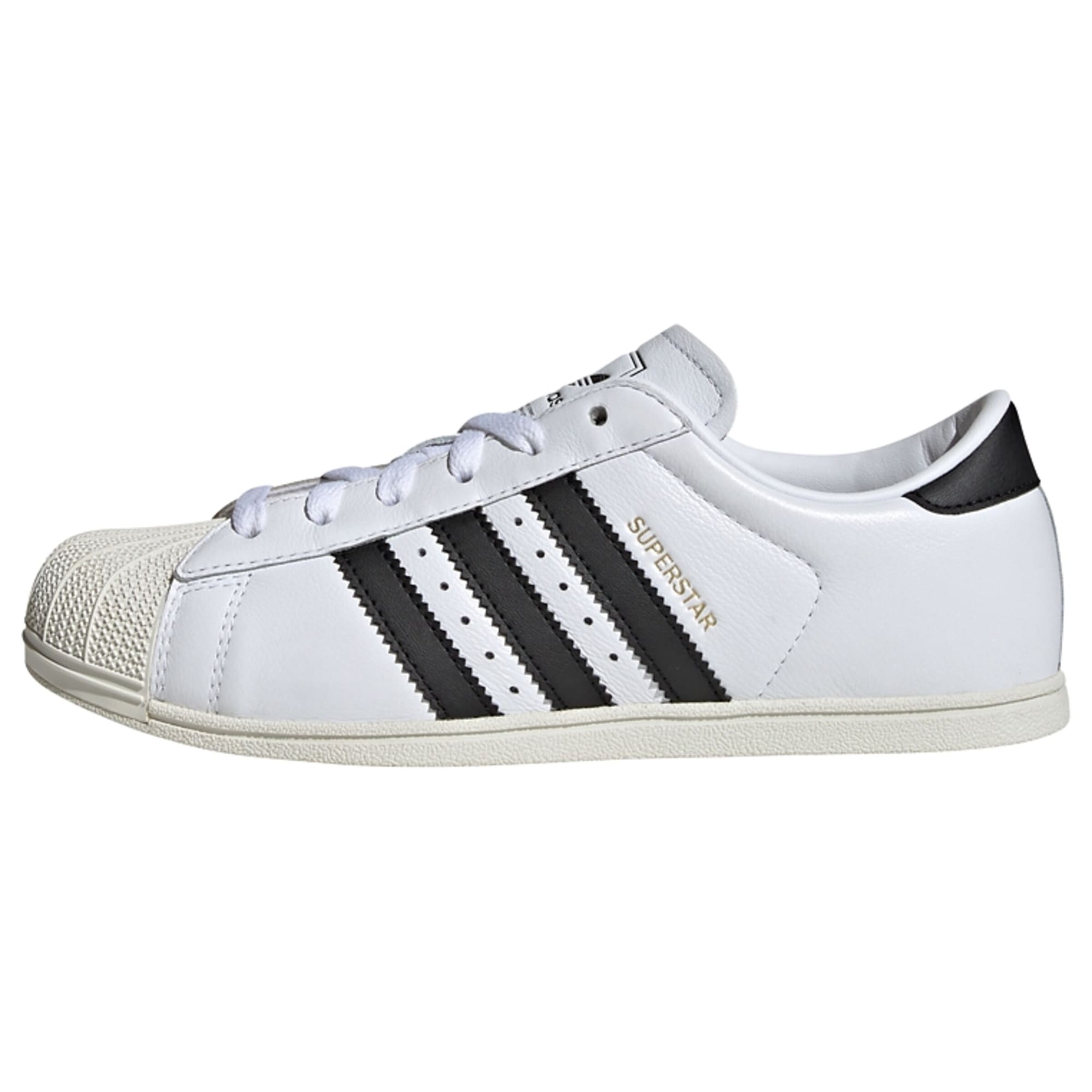 ADIDAS ORIGINALS - Sapatilhas baixas 'Superstar' em branco: frente