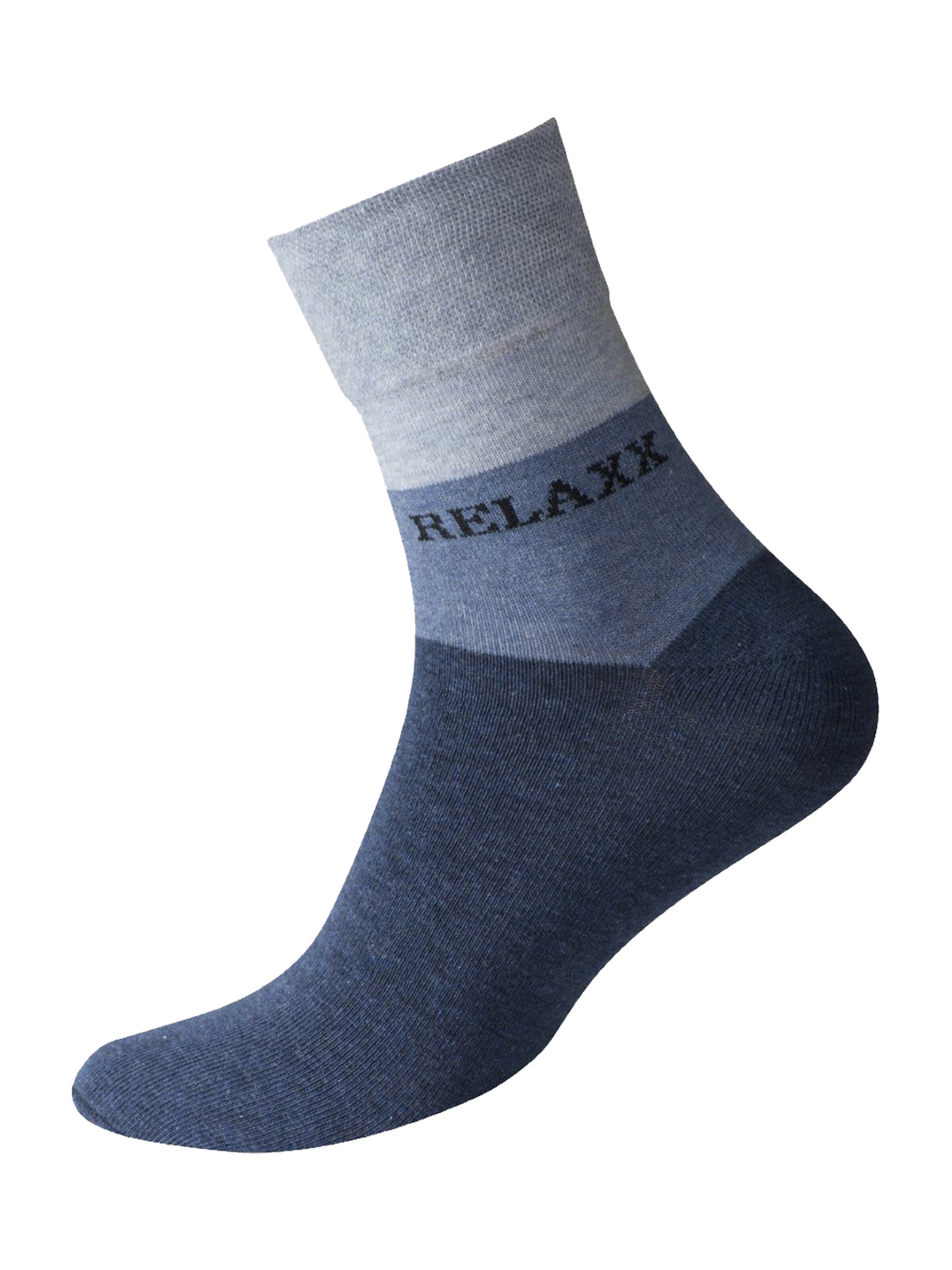 Cotton Prime - Meias 'Relaxx' em azul