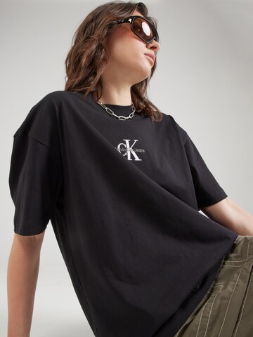 Regular T-shirt Calvin Klein Jeans en noir