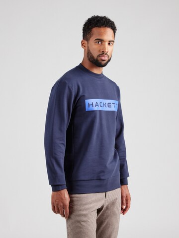 Hackett London Mikina 'ESSENTIAL' – modrá: přední strana