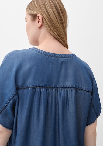 TRIANGLE Bluse in Blau