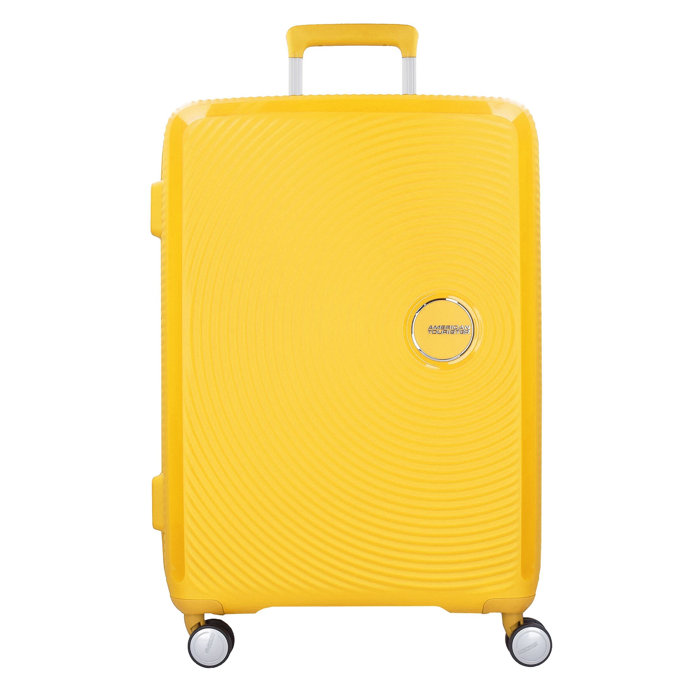 American Tourister Trolley in Yellow: front